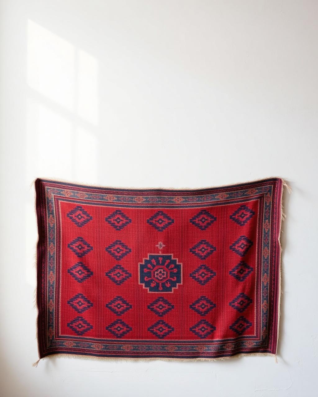 Vintage Turkish kilim from the Istanbul bazaar